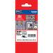 Brother TZeS211 Tape with ExtraStrength Adhesive for P-Touch Labelers (Black on Whi TZE-S211