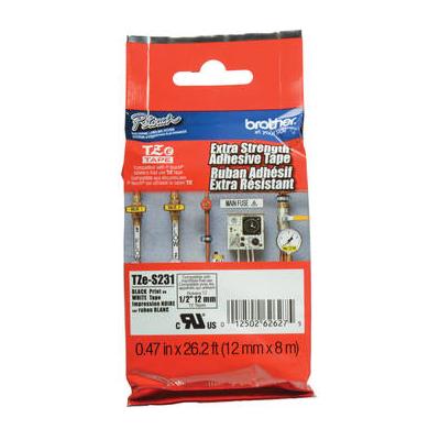 Brother TZeS231 Tape with ExtraStrength Adhesive f...