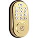 Yale Used Real Living Assure Lock Push-Button Deadbolt (Polished Brass) with Connecte YRD216-CBA-605