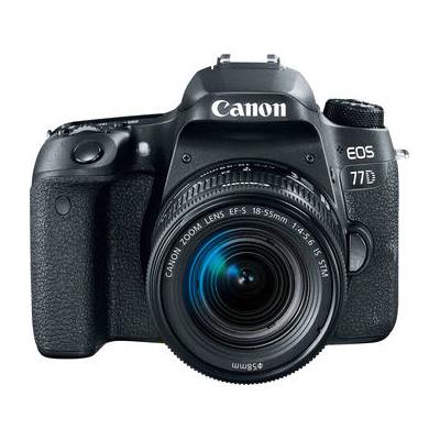 Canon Used EOS 77D DSLR Camera with 18-55mm Lens 1...