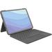 Logitech Used Combo Touch Backlit Keyboard Case for Apple 11" iPad Pro 1st-4th Gen (Oxfor 920-010095