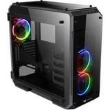 Thermaltake Used View 71 Tempered Glass Edition Full-Tower Case (Black, RGB LEDs) CA-1I7-00F1WN-01
