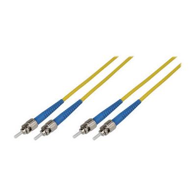 Camplex Duplex ST to Duplex ST Singlemode Fiber Optic Patch Cable (Yellow, 3.28') SMD9-ST-ST-001