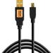 Tether Tools TetherPro USB 2.0 Type-A to 5-Pin Mini-USB Cable (Black, 6') CU5406