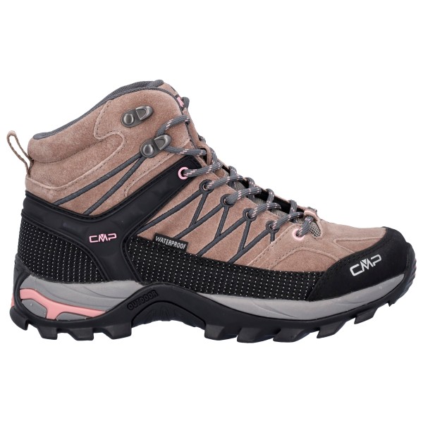 CMP - Women's Rigel Mid Trekking Shoes Waterproof - Wanderschuhe 41 | EU 41 braun/schwarz