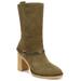 Franco Sarto Paxton - Womens 6.5 Green Boot Medium
