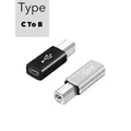 USB C zu USB B3.0 für Midi-Controller Daten übertragung Stecker zu Buchse Typ C zu B Adapter für