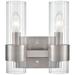 Millennium Lighting Caberton 2 Light Vanity Fixture in Brushed Nickel