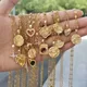 Rhinestone Rose Choker Shiny Zircon Sunrise Necklace For Women Gold Color Collar Evil Eyes Jewelry