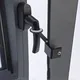Fixed Window Limiter Latch Position Stopper Casement Wind Brace Home Security Door Windows Sash Lock