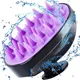 Handheld Massager Shampoo Brush with Soft Bristles for Scalp Care Dandruff Removal Stimulates Hair