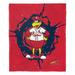 MLB Mascots St. Louis Cardinals Silk Touch Throw