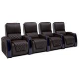 Seatcraft Apex Home Theater Seating Brown Leather 7000