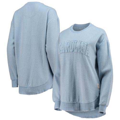 Damen Pressbox Carolina Blau North Carolina Tar Heels Ponchoville Pullover Sweatshirt