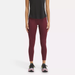 Women's Run Vector Leggings in Red