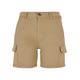 Cargohose URBAN CLASSICS "Urban Classics Damen Ladies High Waist Cargo Shorts" Gr. 34, Normalgrößen, beige (unionbeige) Damen Hosen High-Waist-Hosen