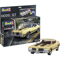 Modellbausatz REVELL 71 Oldsmobile 442™ Modellbausätze bunt Kinder Modellbausätze
