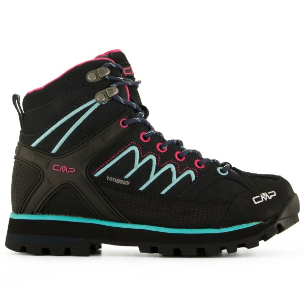 CMP - Women's Moon Mid Trekking Shoe Waterproof - Wanderschuhe 38 | EU 38 schwarz