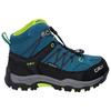 CMP - Kid's Rigel Mid Trekking Shoes Waterproof - Wanderschuhe 32 | EU 32 blau/schwarz