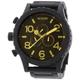 Nixon Unisex The 51-30 Chrono Quartz Watch with Black Dial Chronograph Display and Black Stainless Steel Bracelet