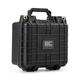 Power Dynamics GIGCASE4 Hard Shell Carry Case with Pick and Pluck Foam 270x246x124mm: Shockproof Waterproof Lockable Storage - Universal Protective Hard Case for Cameras, Tools, DJ Equipment & More