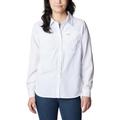 Columbia Women's Silver Ridge 3.0 EUR Long Sleeve Long Sleeve Shirt, White, Size XL