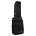 Gewa Pure Gitarren Gig Bag Serie 120 für Konzertgitarre 4/4 schwarz, 20mm Schaumstoffpolsterung mit großer Notentaschen und Zubehörtasche