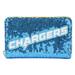 Loungefly Los Angeles Chargers Sequin Zip-Around Wallet