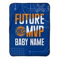 New York Knicks 30" x 40" Personalized Baby Blanket