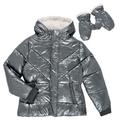 Ikks OLIVE girls's Children's Jacket in Silver