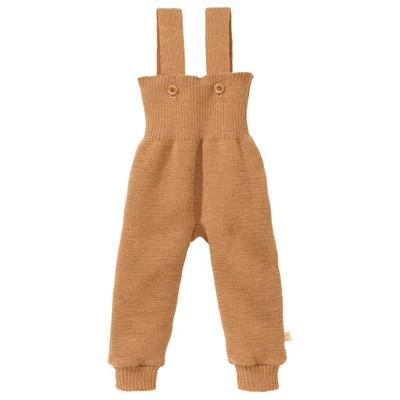 disana - Kid's Strick-Trägerhose - Overall Gr 74/80 orange