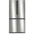 KF96NVPEAG Silver Freestanding American Style Fridge Freezer