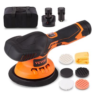 VEVOR 6" Car Polisher Buffer Cordless Dual Action Polishing Machine