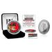 Highland Mint Connor Bedard Chicago Blackhawks 2023 NHL Draft First Overall Pick 39mm Silver Coin