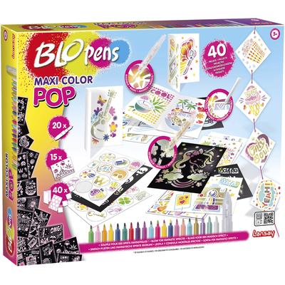 Kreativset BLOPENS "Sprühstifteset Maxi Pop Art" Kreativsets bunt Kinder