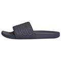 adidas Unisex Adilette Comfort Logo Slide Sandal, Shadow Navy Preloved Yellow Shadow Navy, 48.5 EU