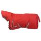 WeatherBeeta ComFiTec Classic Combo Neck Lite Horse Rug, Red/Silver/Navy, 6'9