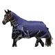WeatherBeeta ComFiTec Essential Combo Neck Medium Horse Rug, Navy/Silver/Red, 5'6