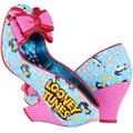 Irregular Choice Ban Joe Looney Tunes Shoes, Blue/Pink UK 9.5 (EU 44)