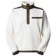 The North Face - Royal Arch 1/4 Snap - Fleece jumper size L, white