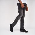 Crosshatch Mens Svelte Stretch Jeans Dark Grey - W36 L32 / Dark Grey