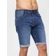 Crosshatch Mens Tadcaster Denim Shorts Mid Wash - W30 / Mid Wash