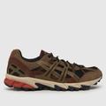 ASICS gel-sonoma 15-50 trainers in brown & black