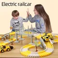 Track car toy track glide children's small train toy car puzzle boy electric car year old electric