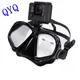 Professional underwater diving mask scuba diving goggles are suitable for small sports camera all