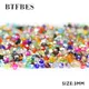 BTFBES 3mm Bicone Austrian Crystals Beads 200psc AB cone Glass Loose Beads For Jewelry Bracelet