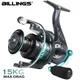 BILLINGS DK 1000~7000 Series 5.2:1 Gear Ratio 22LB Max Drag CNC Metal Spool Spinning Fishing