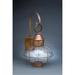 Northeast Lantern Onion 21 Inch Tall Outdoor Wall Light - 2541-DB-MED-CLR