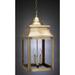 Northeast Lantern Concord 24 Inch Tall 3 Light Outdoor Hanging Lantern - 5652-DAB-LT3-CSG