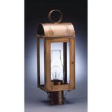 Northeast Lantern Livery 21 Inch Tall Outdoor Post Lamp - 8043-AC-CIM-CSG